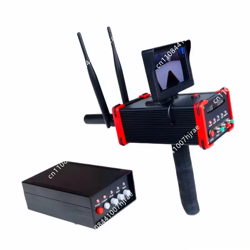Upgraded 3D GR Metal Detecting Machine Built-in Big LCD Screen Long Range Scanning Tool For Underground Subsurface Metal Search