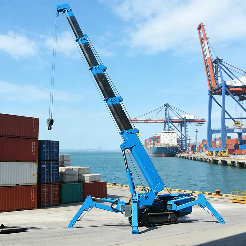Customized 5.5 Ton Spider Crane – Compact Design, Easy Maneuver Through Doorways & Tight Corners, Factory Price