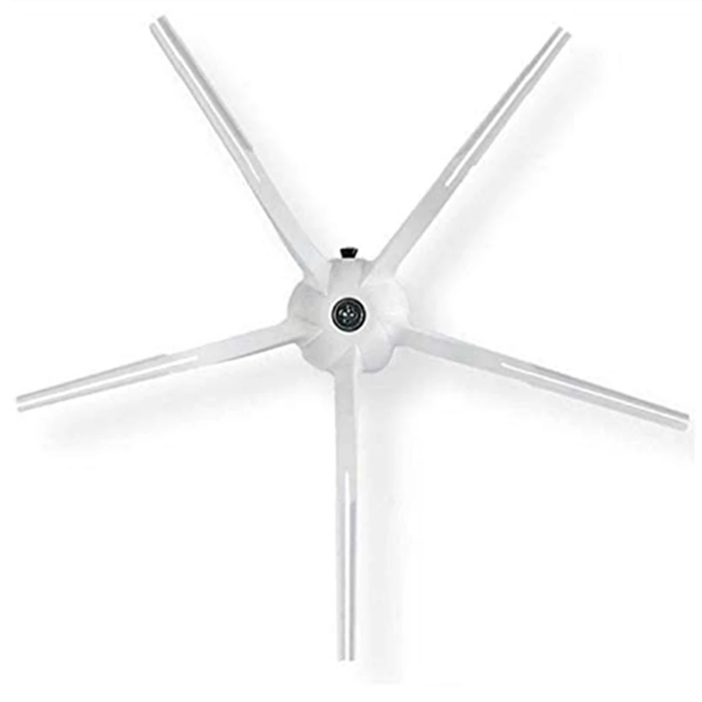 EQAZ-for Roborock Detachable Main Brush,5 Arms Silicon Side Brush Roll Brush for Roborock S6 S50 S5Max S6 MaxV S4 E4