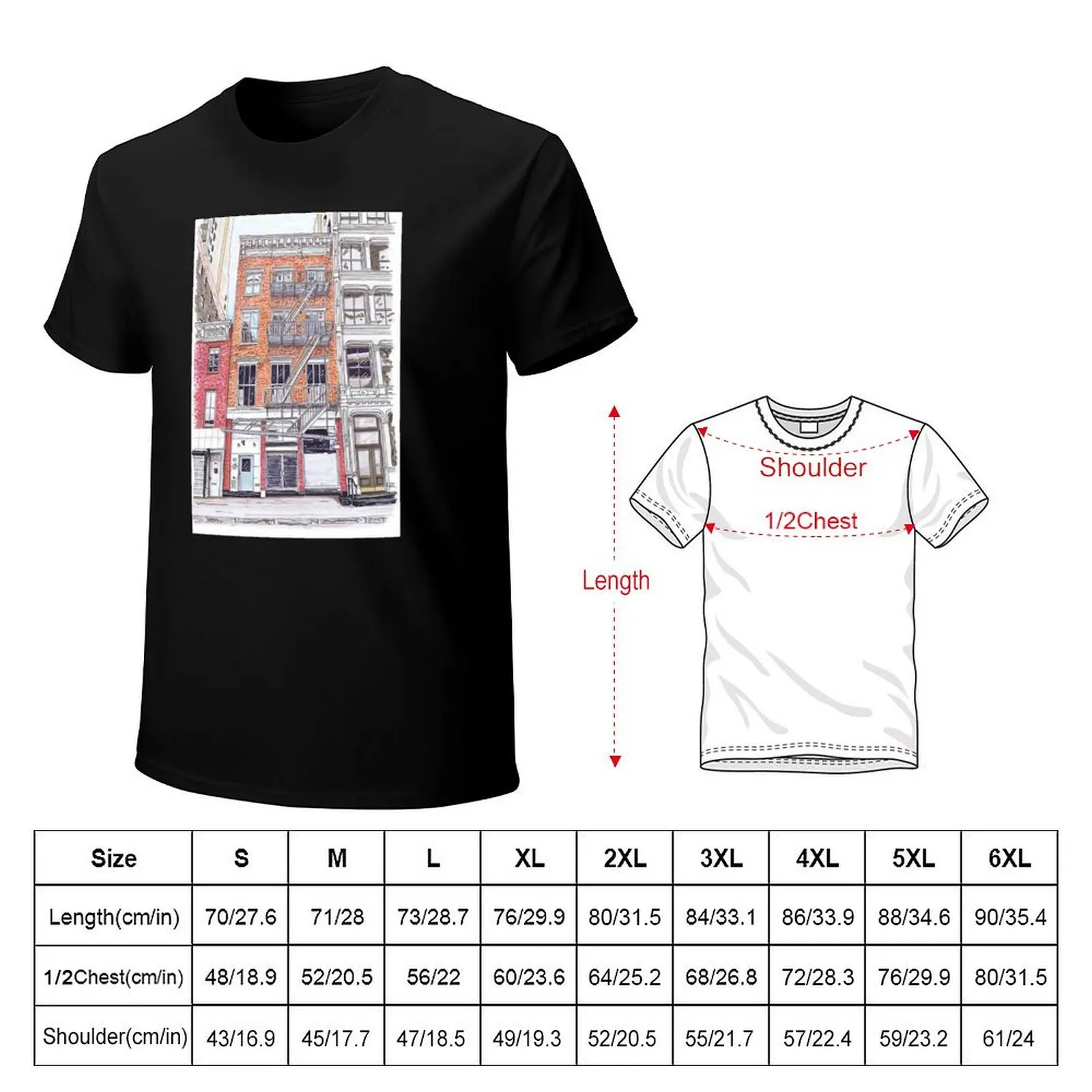 A little Life book - Lispenard Street - Hanya Yanagihara - New York T-Shirt Work Wear Short Sleeve T-Shirt