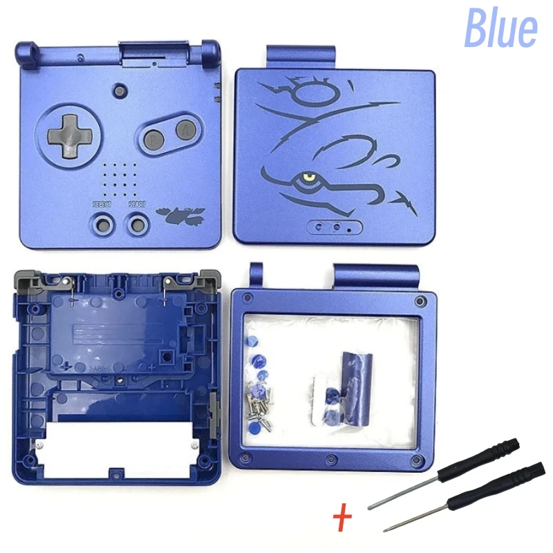 Coque de remplacement pour GBA SP, étui de réparation, bricolage, délibérément garçon, Advance SP, édition limitée
