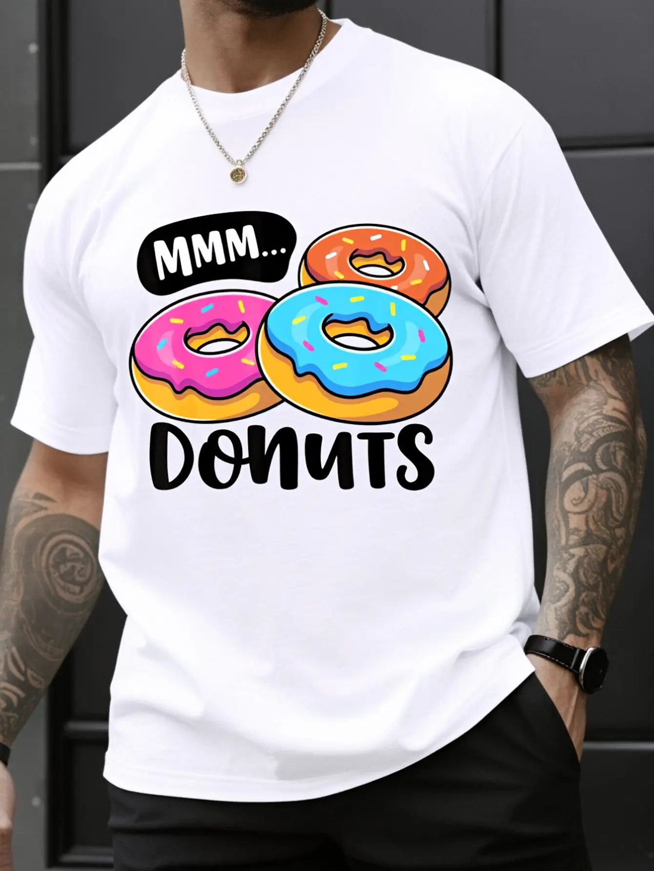 MMM Donuts Donut Lover Funny Girls Women Doughnut Squad Food T-Shirt
