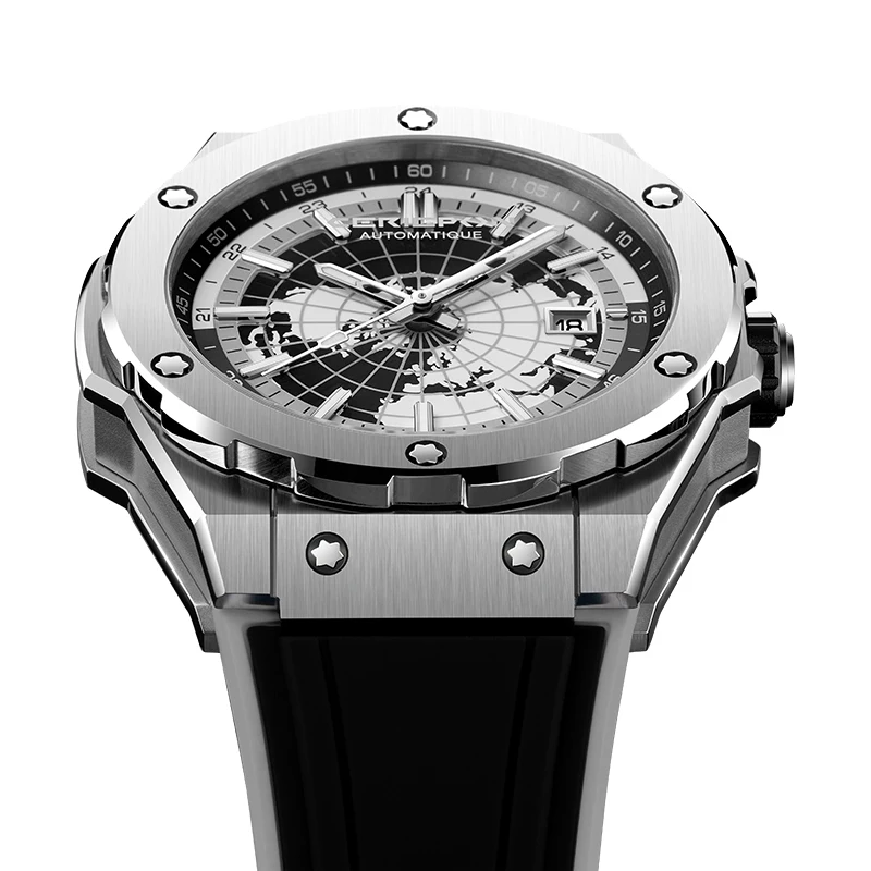 2025 Men's Automatic Watches Classic Multifunctional Mechanical Watch For Mens Business Stainless Steel Clock Waterproof Reloj