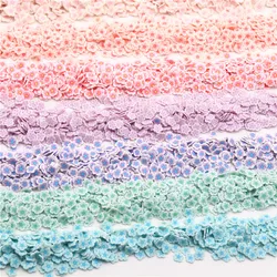 1kg Mixed Luminous Plum Blossoms Flower Slices Polymer Clay Sprinkles for Slime Nail Art Decor DIY Crafts Filler Accessories