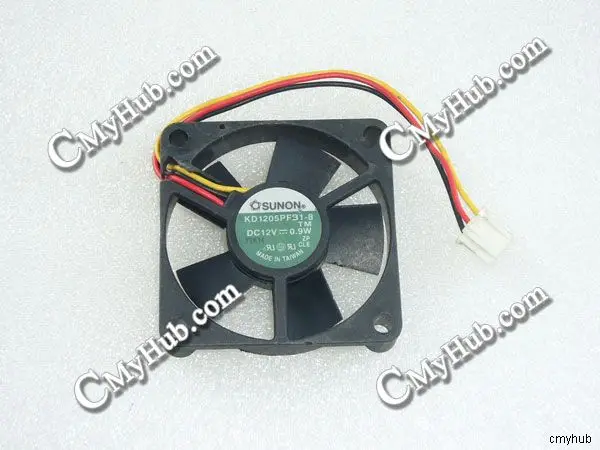 For SUNON KD1205PFB1-8 TM DC12V 0.9W 5010 5CM 50MM 50X50X10MM 3pin Cooling Fan KD1205PFB1-8