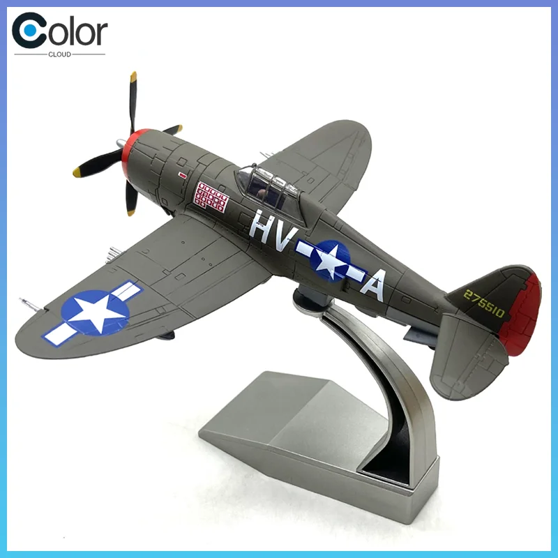 

Nsmodel1 1:72 Scale American P-47 Thunderbolt Fighter Jet Alloy Model Kit Ready-Made Collectible Toys & Hobbies Aircraft Models