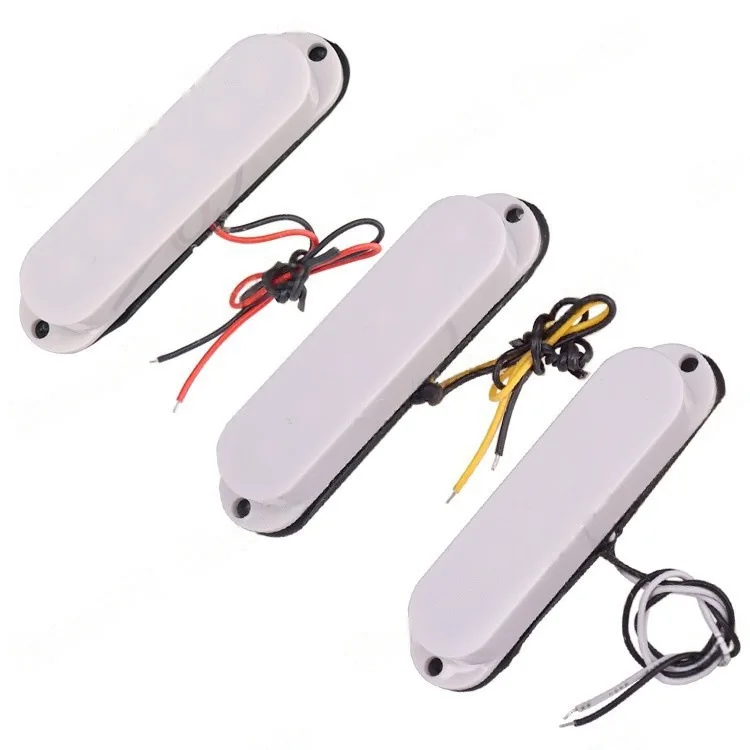 Pickup Single-Coil Gitar Elektrik Tertutup Tiga Tunggal SQ ST