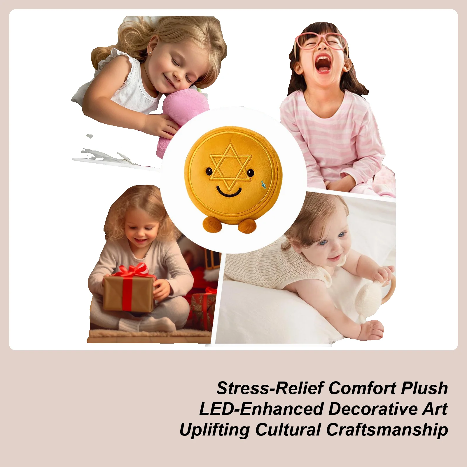 

Stuffed Plush Toys Positive Plush Doll With Inspirational Quote Stuffed Doll Toy For Kids Adults Birthday Holiday Festival