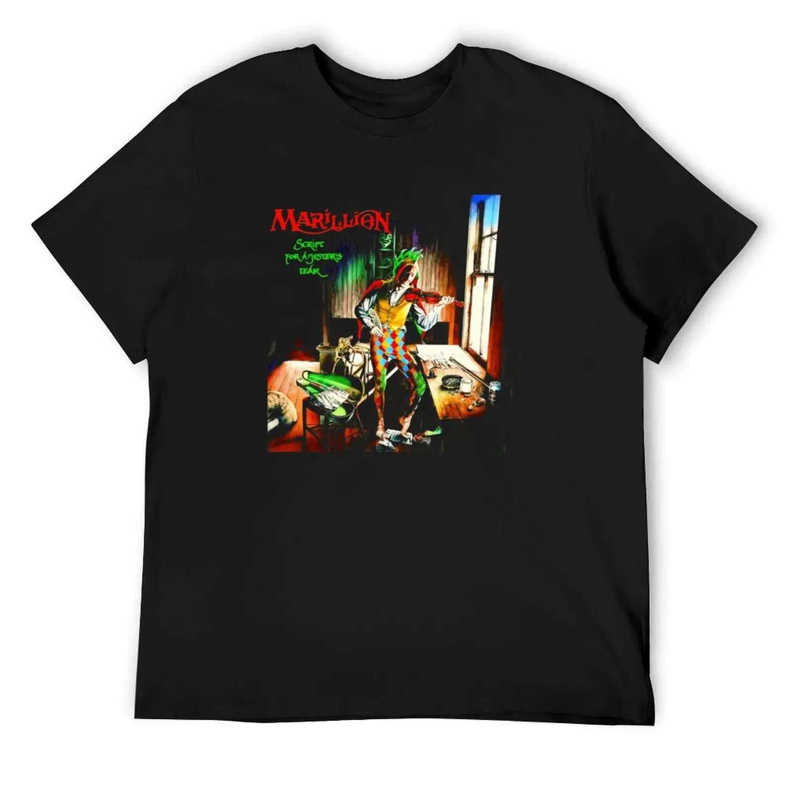 Discover The Secret To Marillion Script For A Jester Tear T-Shirt quick drying tees custom shirt boys whites mens plain t shirts