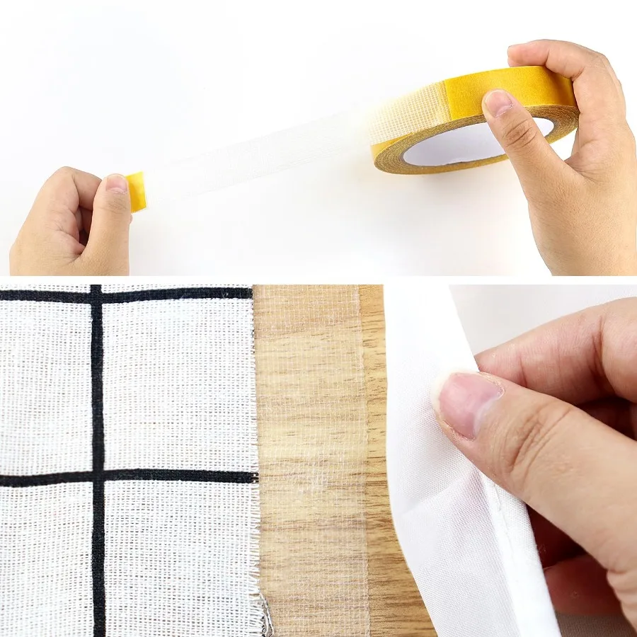 1 حزمة شريط قماش مزدوج الجوانب شريط شاش عالي التحمل شريط قماش شريط تثبيت عالي الالتصاق للسجاد صور ملصقات Fra #6