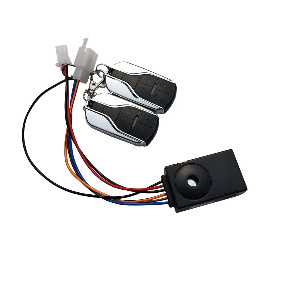 E-Bike Alarm System 36V 48V 60V 72V with Two Switch Electric Bicycle/Scooter Motorcycle Tricycle Brushless Controller