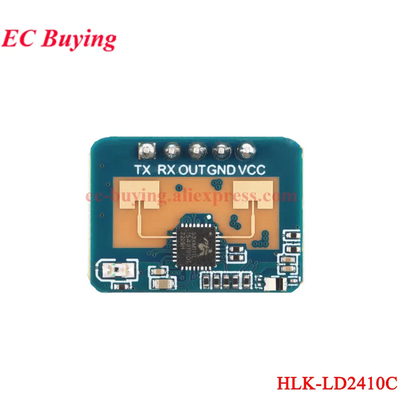 1-20 stks HLK-LD2410C LD2410C 24G mmWave FMCW Millimeter 5 M Wave Menselijke aanwezigheid Status Radarsensor Bewegingsdetectie