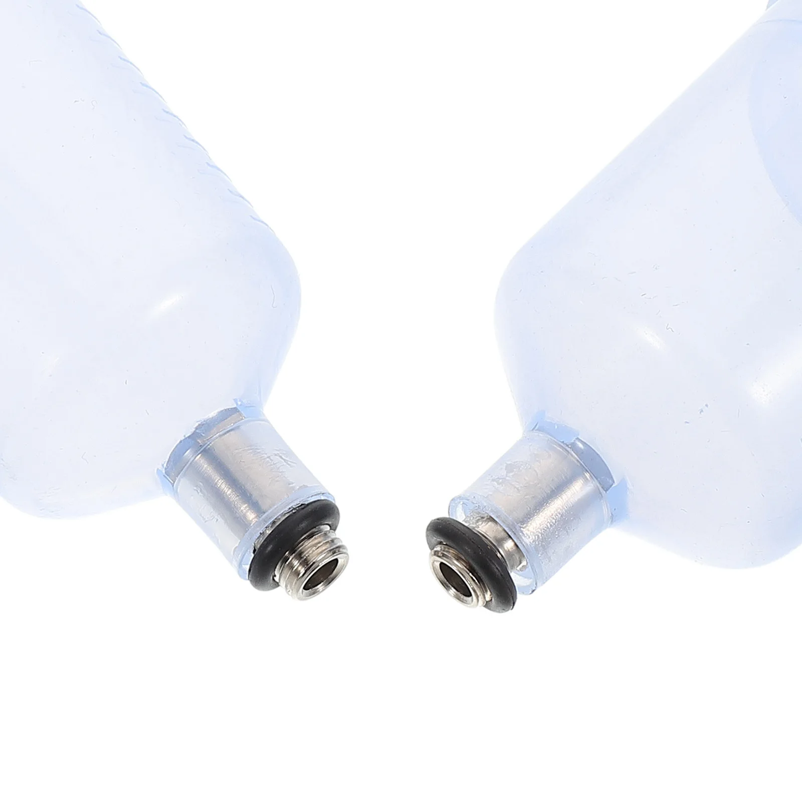 2 قطعة حاوية طلاء البخاخة القابلة لإعادة الملء كوب صباغ شفاف قابل للفصل من النوع المنفصل للرسم بالألوان المائية الزيتية سعة كبيرة #5