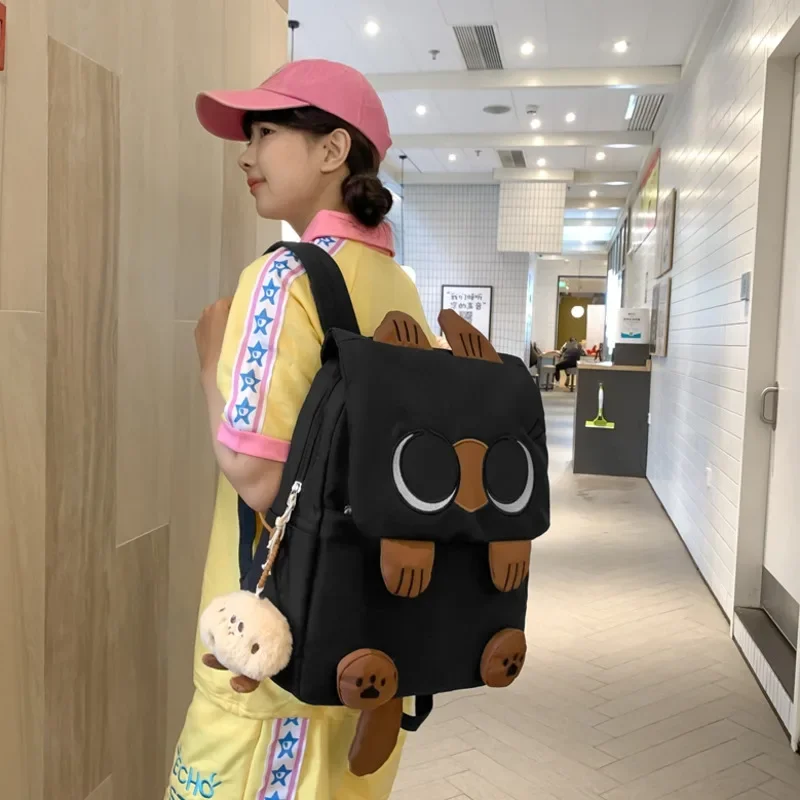 Spacious School Bag Practical Bags for Woman Cute Cat Mochila Sweet Cool Girls Large Capacity Mochilas Student Backpack