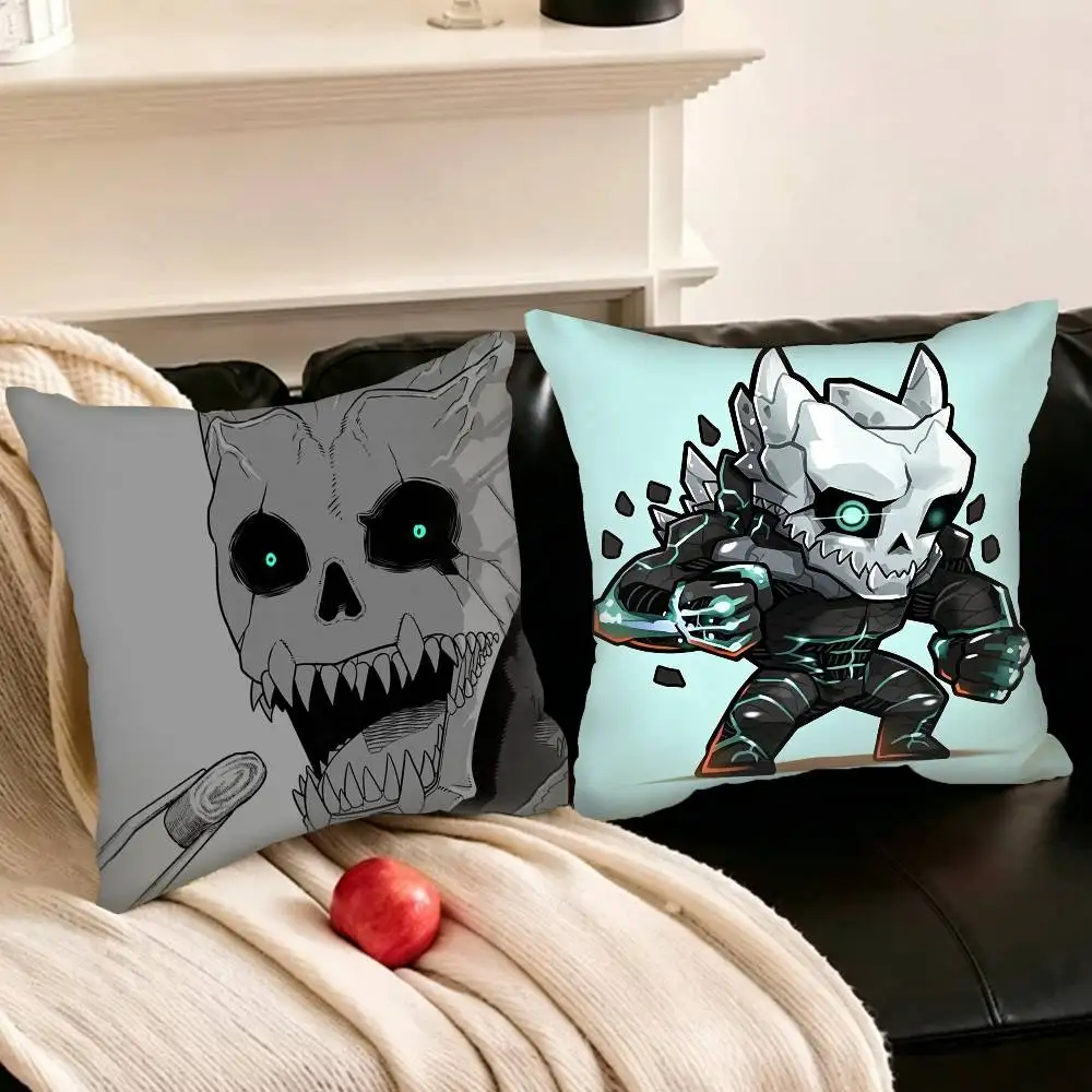 

Anime K-Kaiju N-No 8 Laser-R Various Sizes Square Pillowcase For Car Home Bedchamber Decor