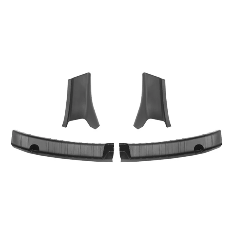 Auto Trunk Sill Plate Cover ABS Protector Threshold Bumper Guards Scratch-resistant Protective Cover for Tesla-Model Y