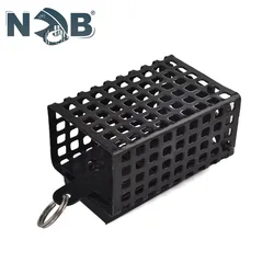 NGB 30g 40g 50g 60g 70g 80g 90g 100g Square Metal Feeder Bait Cage Container Bait Basket Holder Wire Carp Fishing Sinking