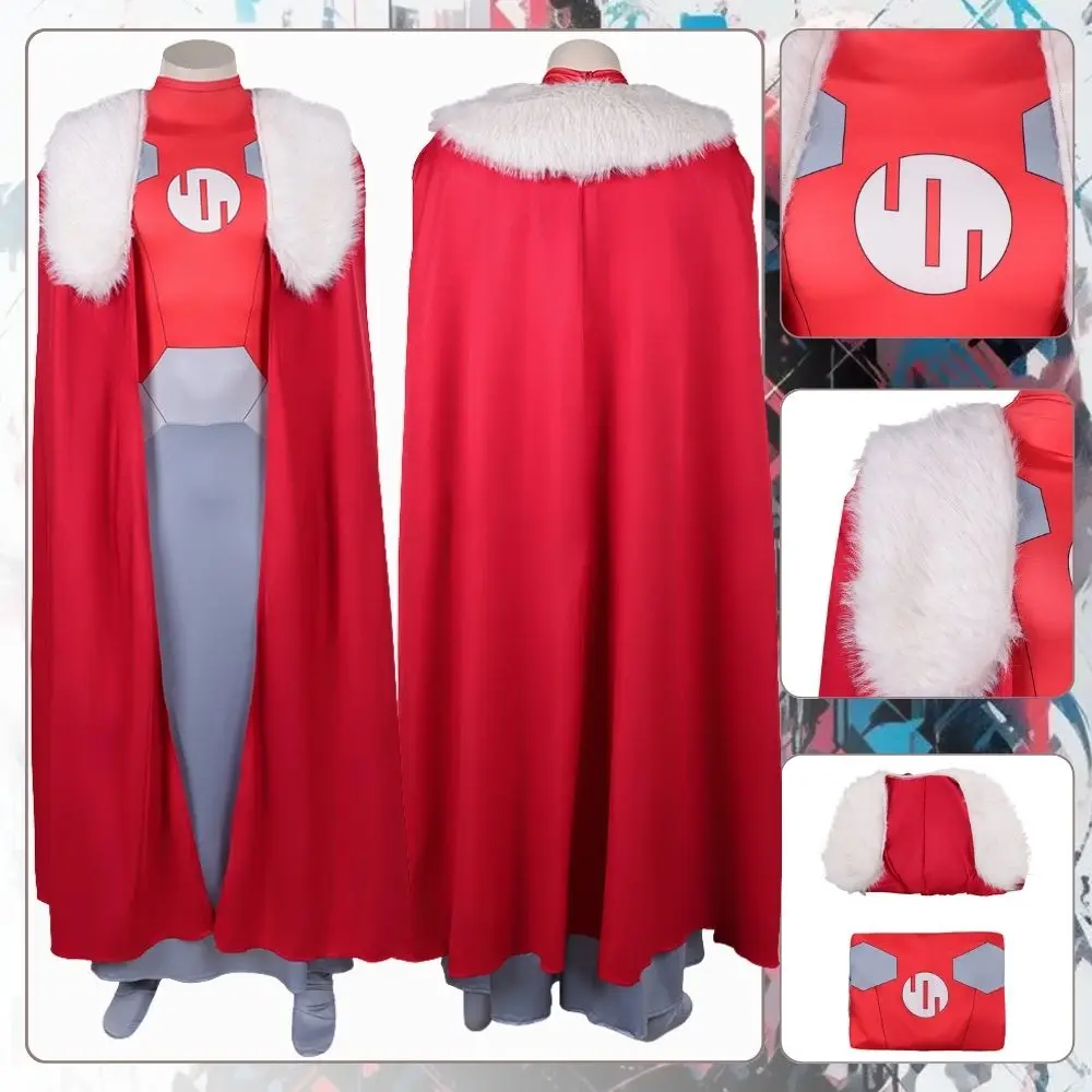 

Invincible Emperor Argall Cosplay Costume Jumpsuit Cloak For Adult Men Roleplay Fantasia Outfits Halloween Carnival Party Suit