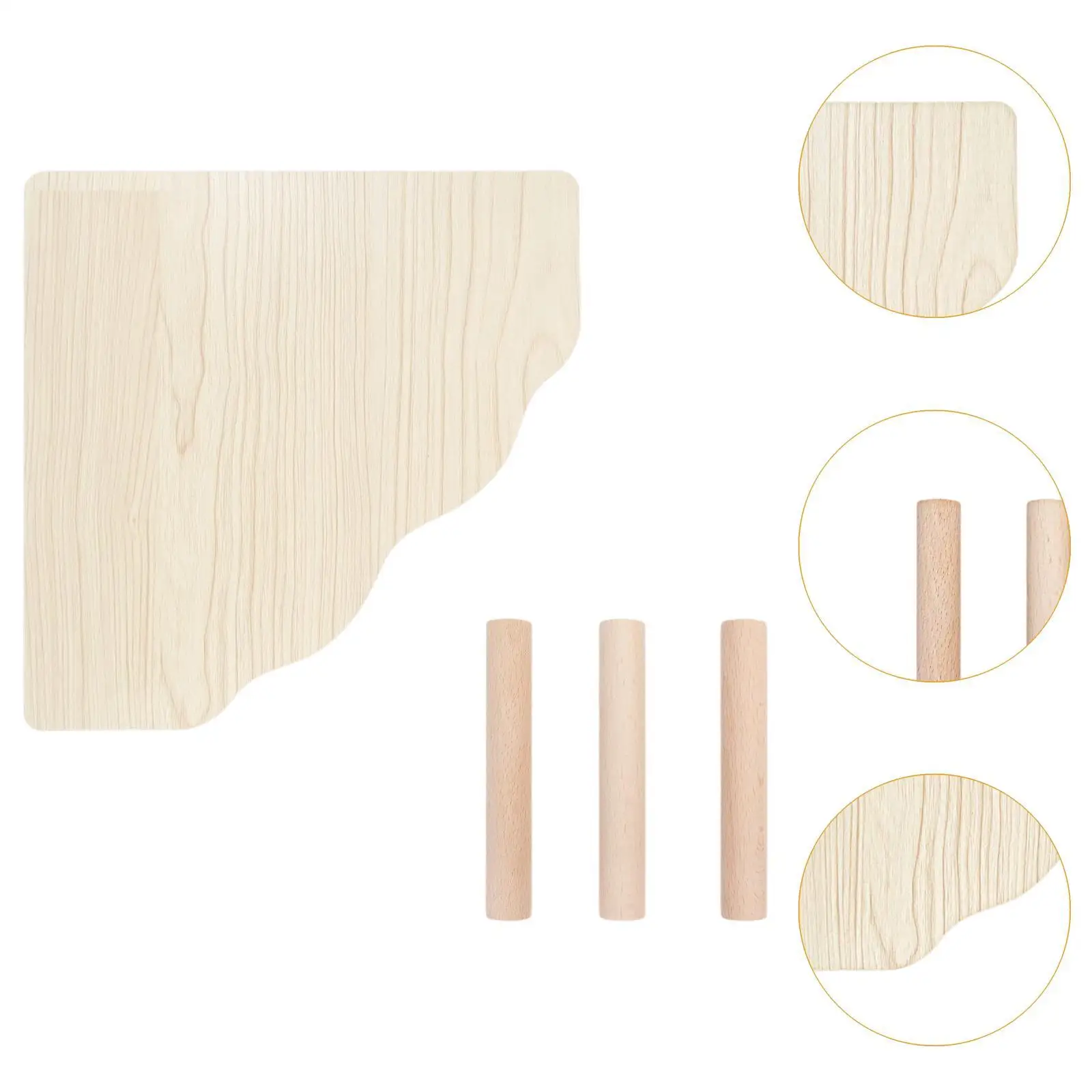 منصة الهامستر الخشبية ملعب الهامستر للحيوانات الصغيرة الفئران شينشيلا