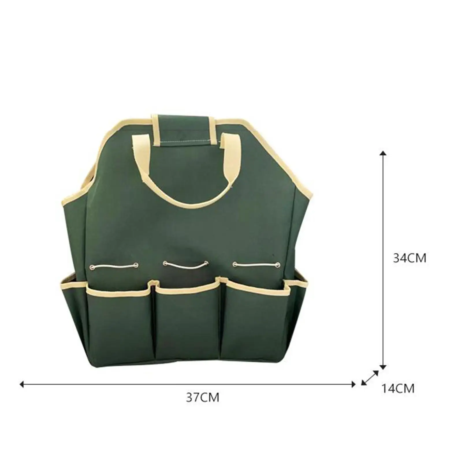 Tool Tote Large Capacity Thick Tool Bags for Woodworker Plumber Carpenter