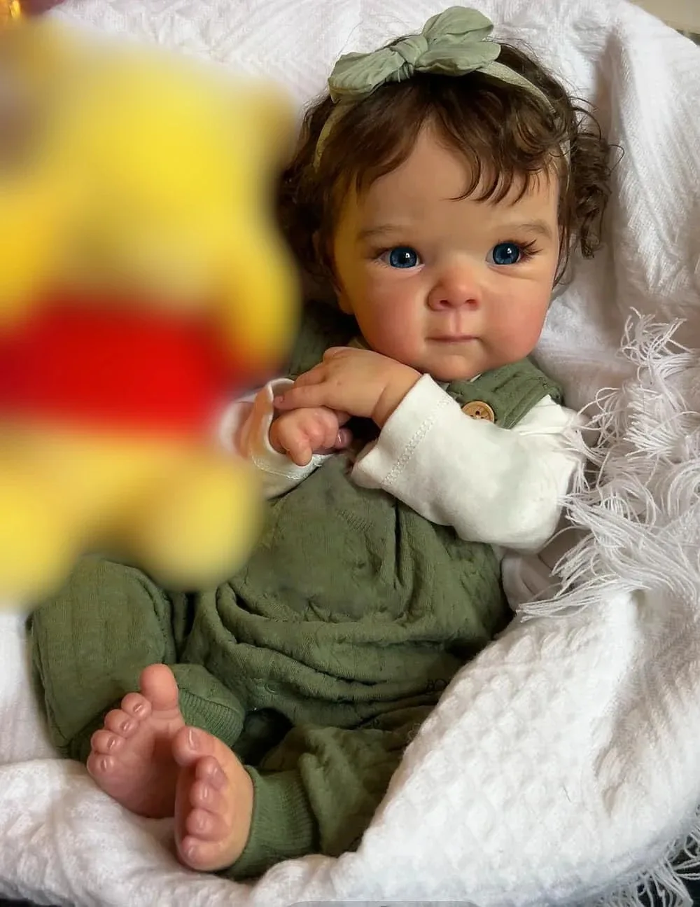 45CM Bettie Zacht Katoenen Lichaam Levensechte Peuter Reborn Pop 3D Huid Meerdere Lagen Schilderen Met Zichtbare Aderen Handwortelhaar