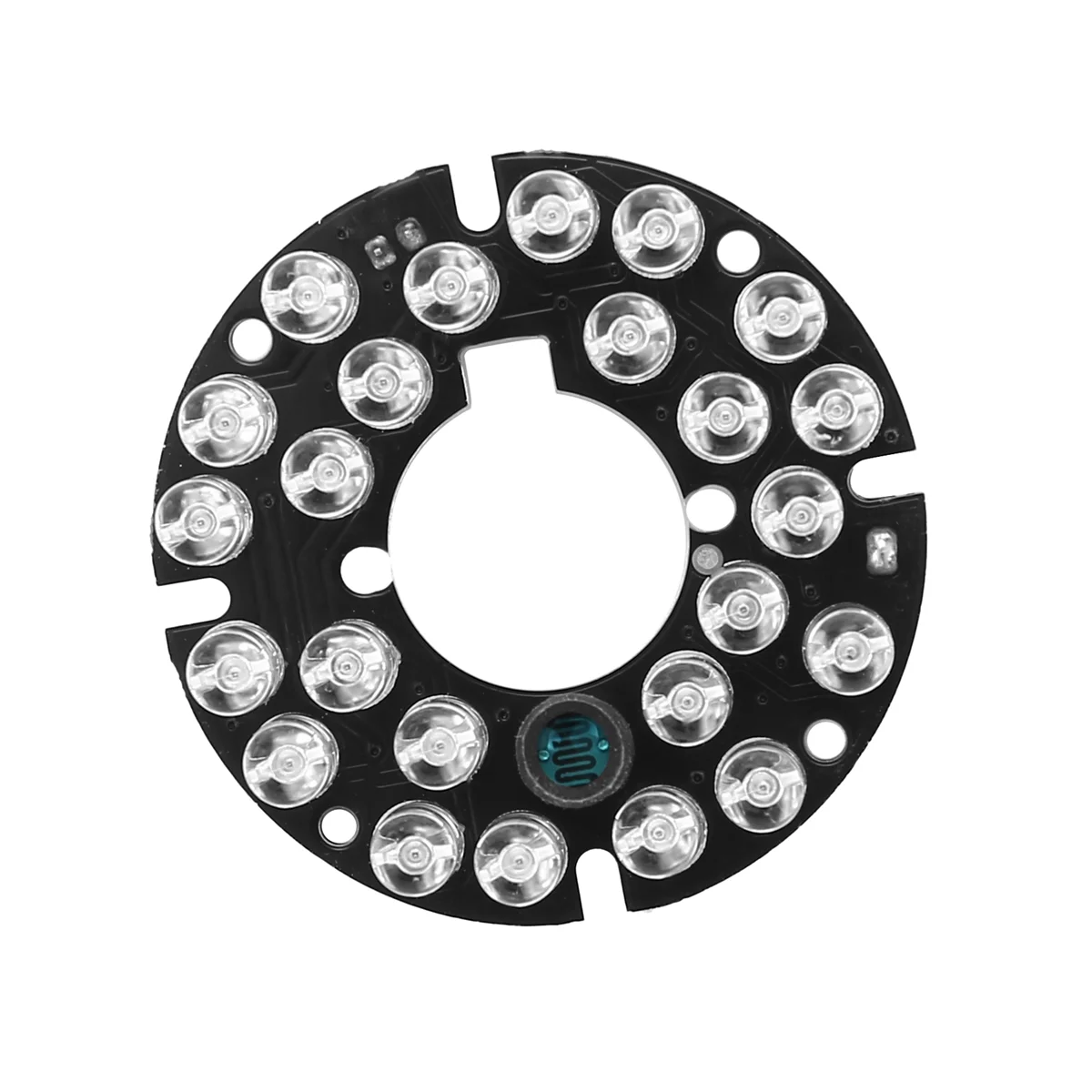 Kamera CCTV 10Mil 90 stopni czerwona 5mm 24 żarówka LED IR lampa na podczerwień Board-Elect