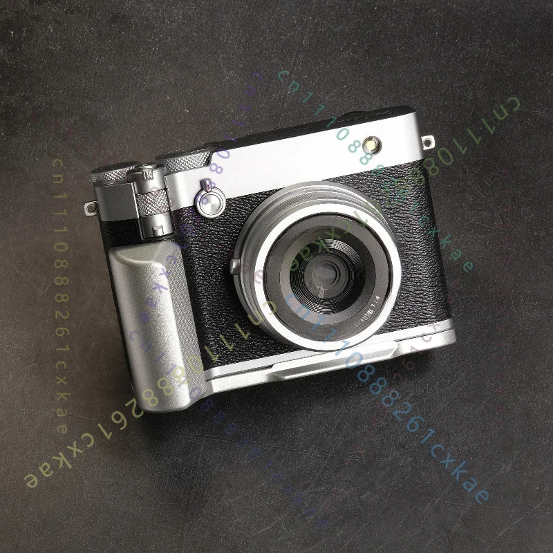 Metal Hand Grip For Fujifilm GFX100RF Camera,Aluminum Alloy Handle Base Plate Medium Format Camera Replacement Accessory