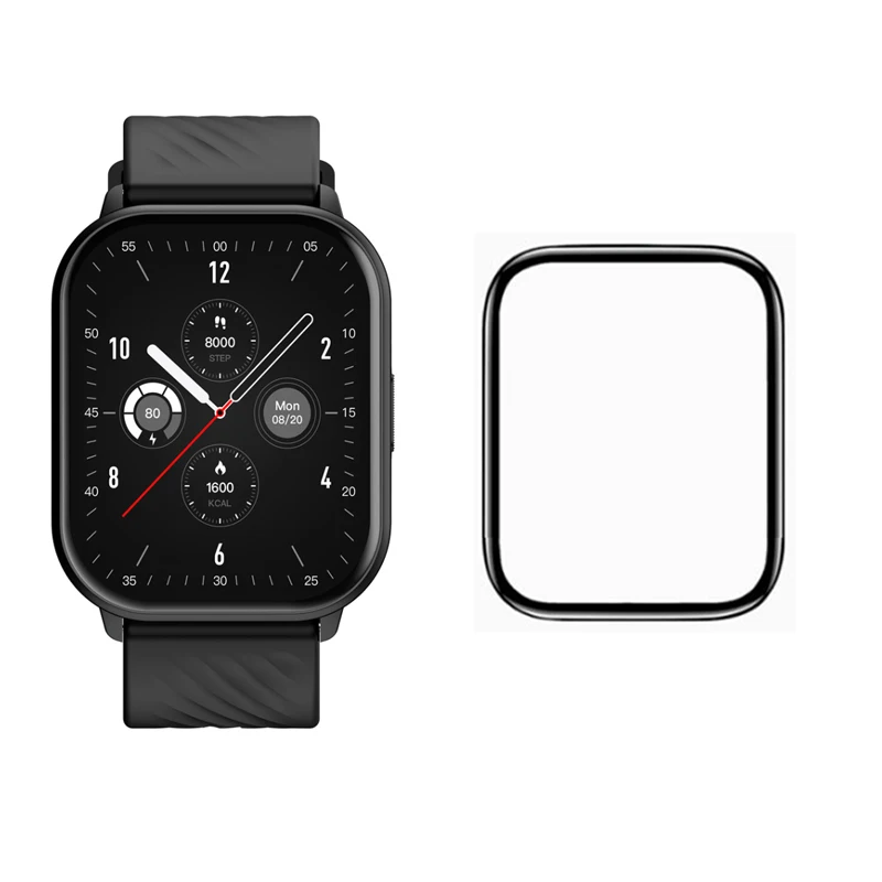 3D Curved Soft Edge Clear Protective Film Smartwatch Full Cover For Zeblaze GTS 3/GTS3 Smart Watch Screen Protector Accessories