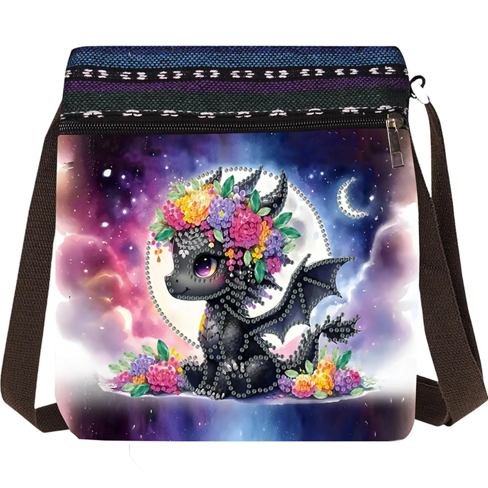 

Hummingbird Diamond Painting Shopping Bag Diamond Art Shoulder Bag Diamond Painting Crossbody Bag Diamond Sling Bag for Shopping