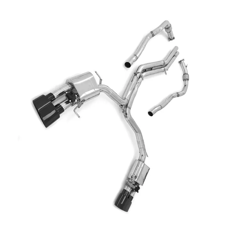 

Выхлопная система OEM Catback из нержавеющей стали для RS6 RS7 V8 4.0T 2019-2025: гоночный выхлоп, трубы Catback, система глушения с клапанами