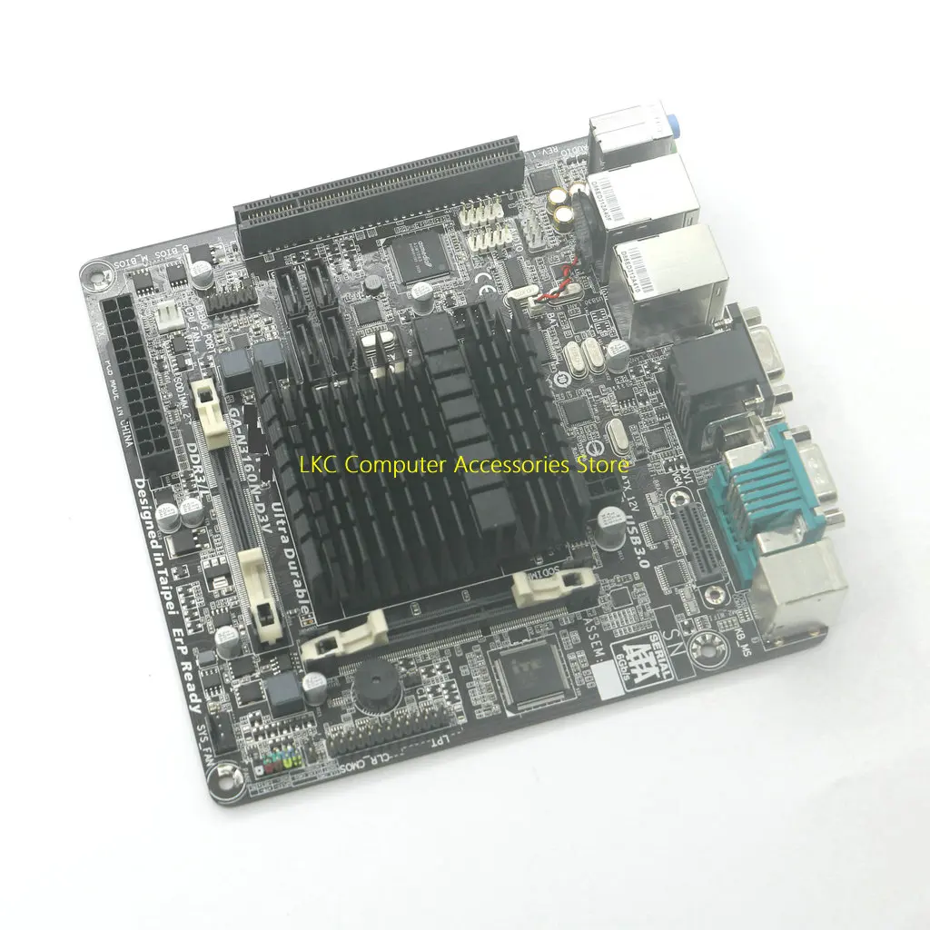 Imagem -06 - Placa-mãe Hdmi e Vga 8gb Cpu N3160 M.2 Sata3.0 Ddr3 Mini-itx 17x17 Mainboard 100 Testado Gigabyte-ga-n3160n-d3v