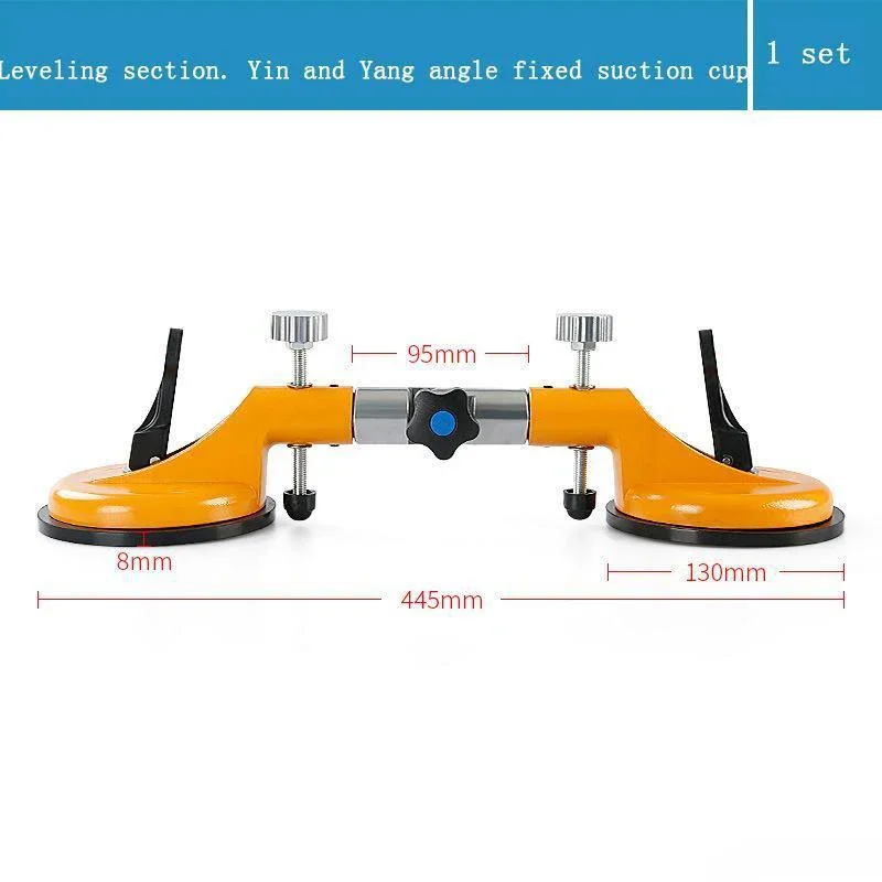 Imagem -06 - Ângulo de 90 Graus Ajustável Fixo Splicing Ventosa Ângulo Direito Fixador Telha Vidro Ardósia Yin e Yang Ângulo Instalação Ferramenta