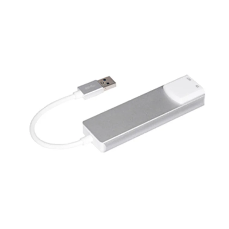 

B92B-USB Внешний аудиоконвертер Внешняя аудиокарта 5.1-канальный адаптер для наушников Звуковая карта SPDIF для ПК Компьютер