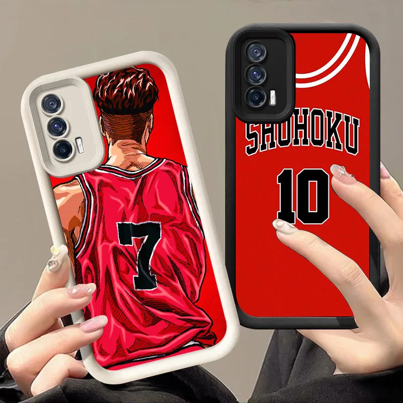 Anime SLAM DUNK Phone Case For VIVO V30 X80 X90 X100 Pro V29E V30E V40 Y75 Y78 Y100 5G Y02 Y17 Y22 Y76 S Y03 Y21 Y27 Y28 Y35