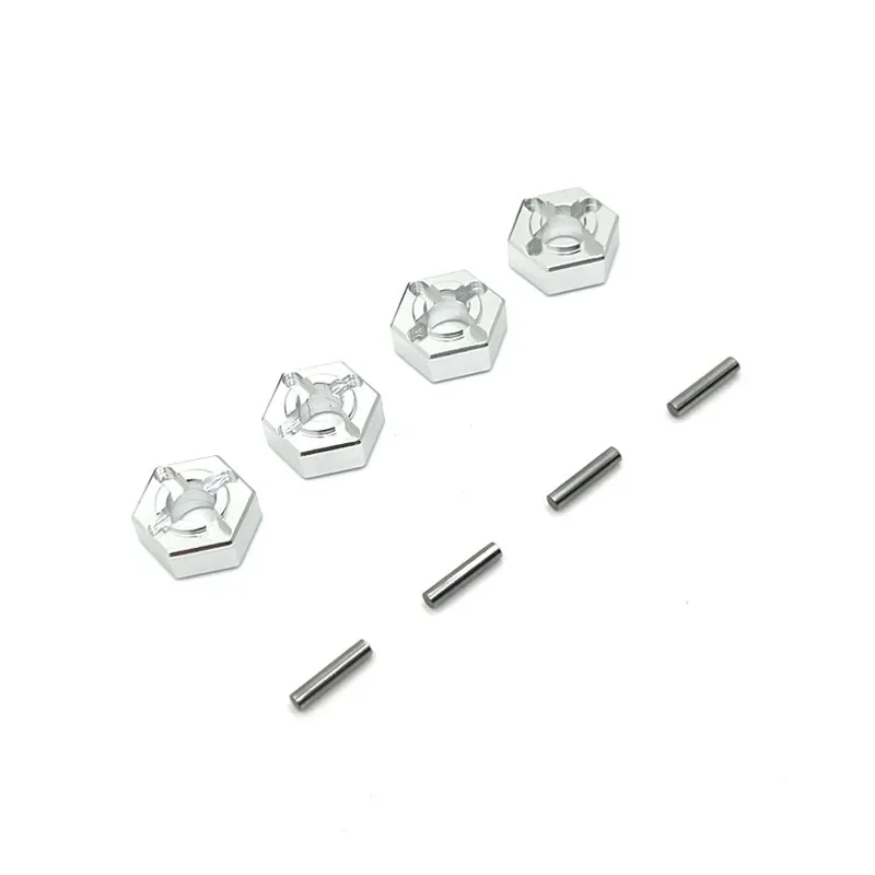 Junta hexagonal de 12 mm de atualização de metal para peças de carro SCY MJX RC 1/14 1/16 RC