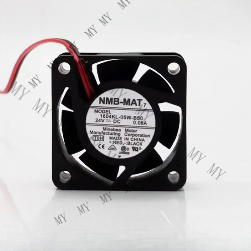 

Вентилятор охлаждения TT для NMB 1604KL-05W-B50 4015 DC24V 0.08A, 2-проводной, бесшумный