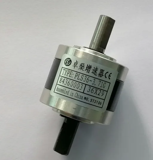 36mm Double Shaft Planetary Reducer  PLS36 Speed Ratio189: 1 264: 1 369: 1 516:1  720: 1