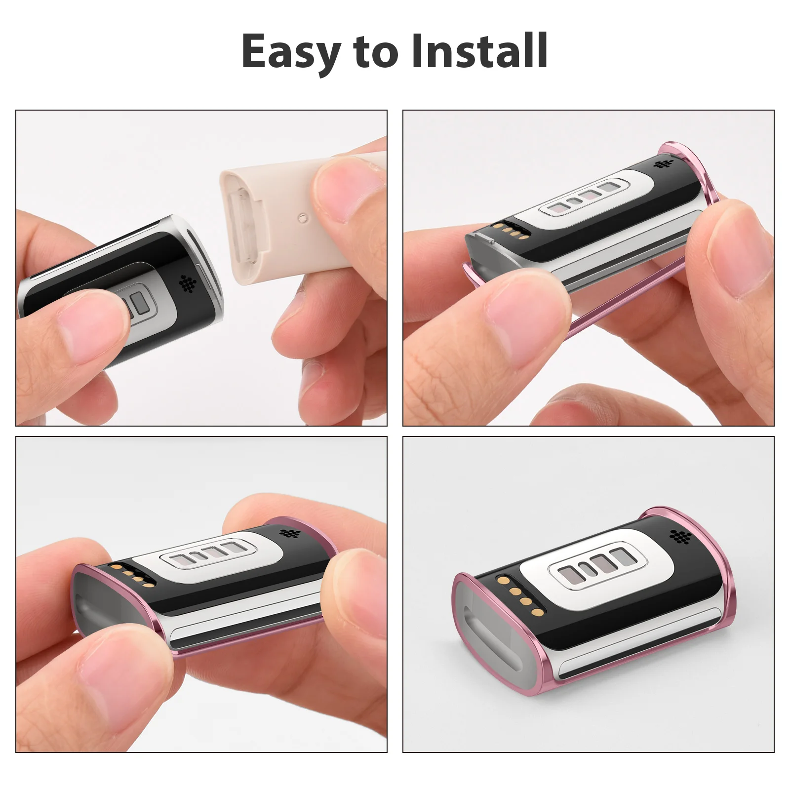 4pcs/3pcs/1pc Full Cover Case For Fitbit Charge 5 Cover Soft TPU Anti-scratch Screen Protector For Fitbit Charge 5 Shell Case