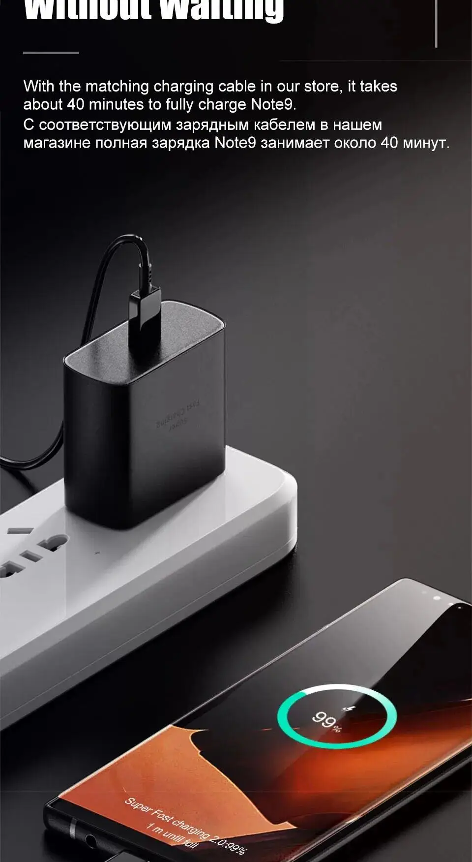 5A 45W PD USB-C Fast Charger for Samsung S22 S23 S24 Note 20 A14 A15 A25 A52 A53 A54 Type C Super Quick Charge Cable 1m 1.5m 2m