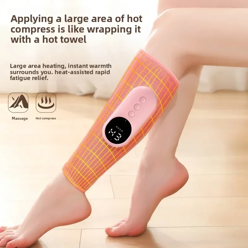 Multifunction Leg Massager Automatic Electric Airbag Kneading with Heated Therapy Slimming Device for Thighs and Calves