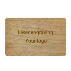 Customize your wooden NFC digital business card