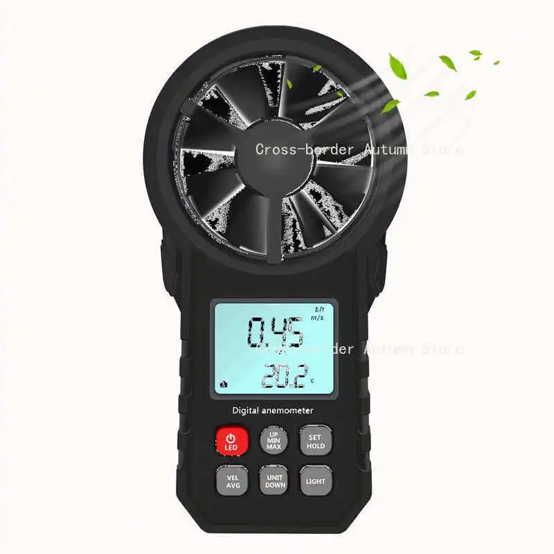 MS6252A Orange Anemometer, Neutral Product, Features with Air Volume Household tool parts