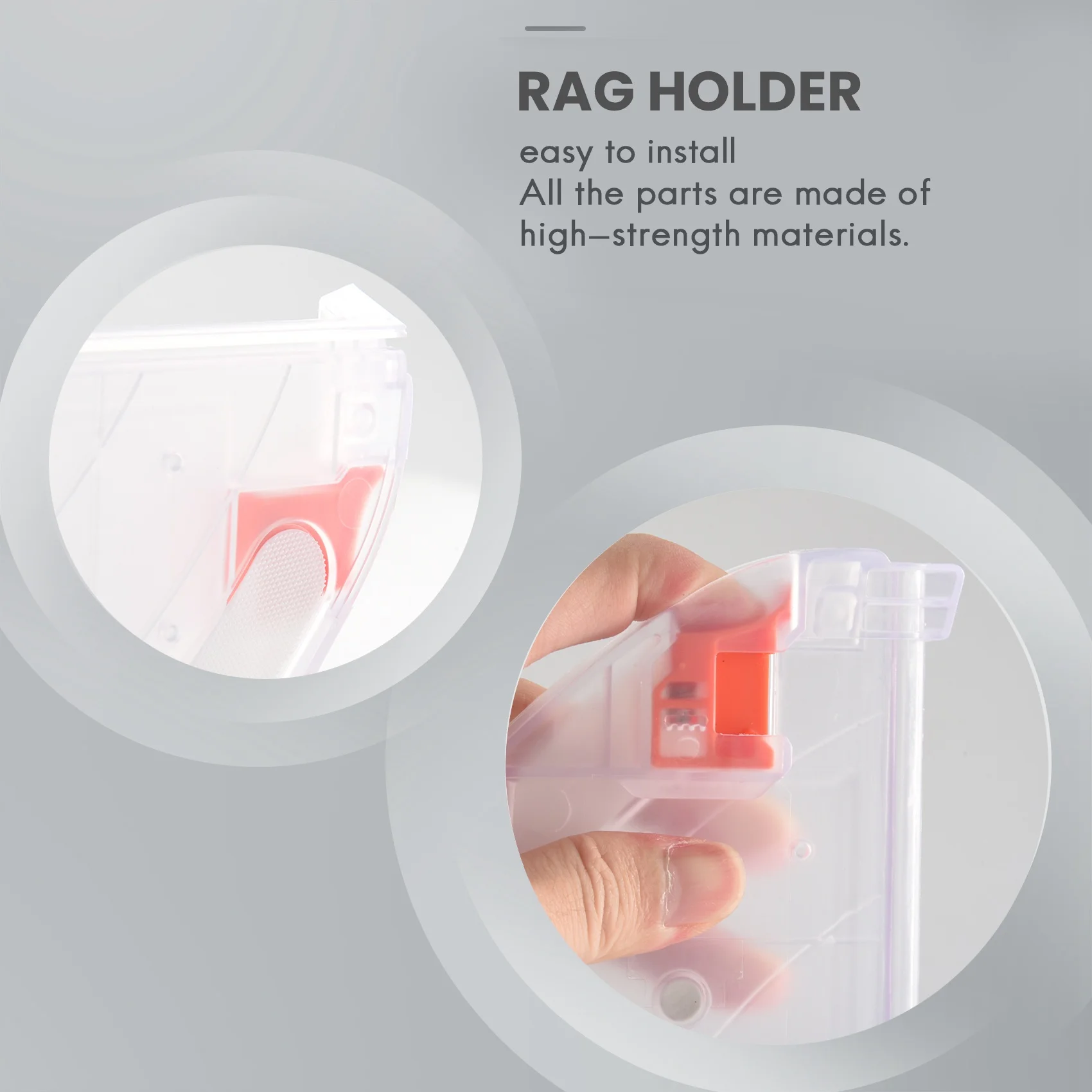 ABXHH Резервуар для воды и кронштейн для швабры, запасные части для XIAOMI Roborock S5 MAX, аксессуары S50 MAX S55 MAX S6 MaxV