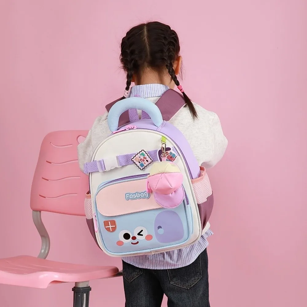 Cartoon Kindergarten Backpacks Alleviate Burden Widen Straps School Bag Lightweight Breathable Preschool Backpack