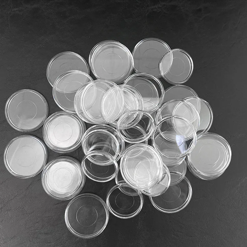 Transparent Mushroom Hole Notebooks and Journals Disc Blister Pack Planner Album Scrapbooking Ultra-transparent Binding Buckle