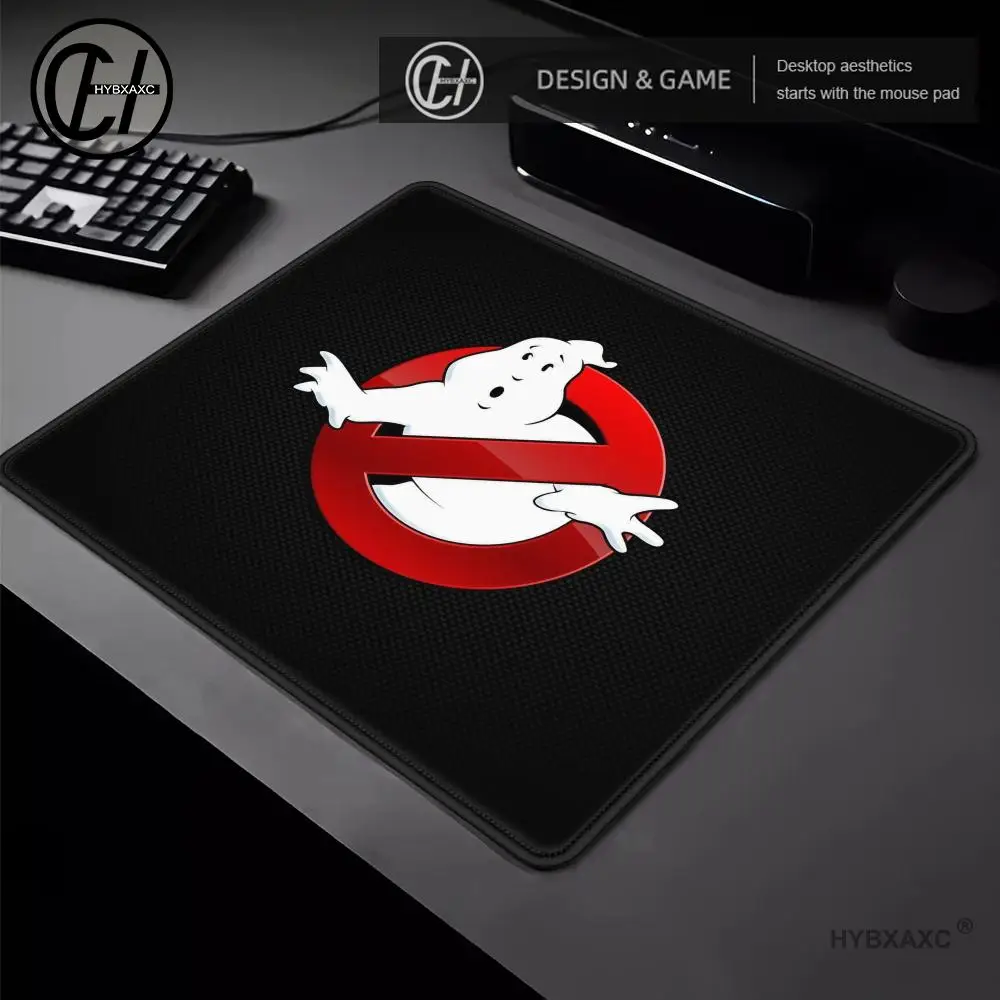 لوحة ماوس رائعة G-Ghostbusters لوحة ماوس للألعاب الرياضية للكمبيوتر المحمول بحافة قفل مكتب حصيرة مطاطية صغيرة مضادة للانزلاق