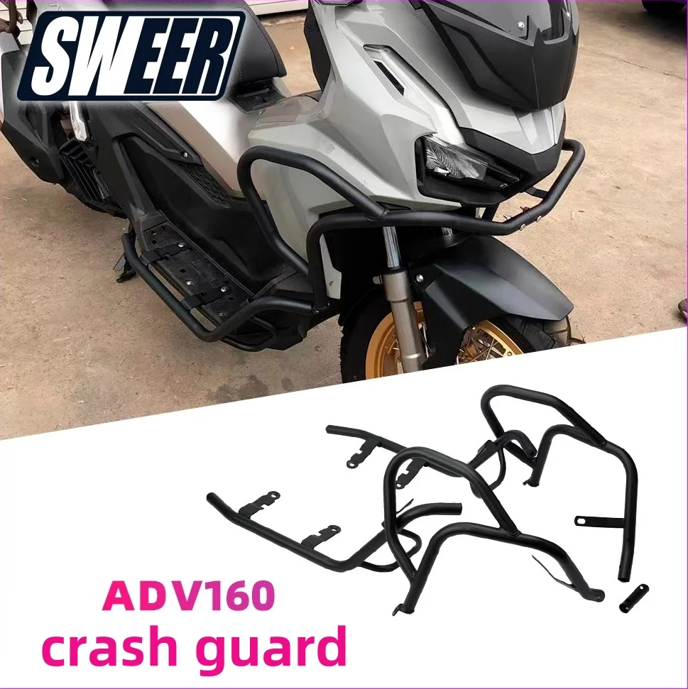 Adv 160 Crash Guard Motorcycle Accessories Bumpers Perfect Installation For Motorcycle