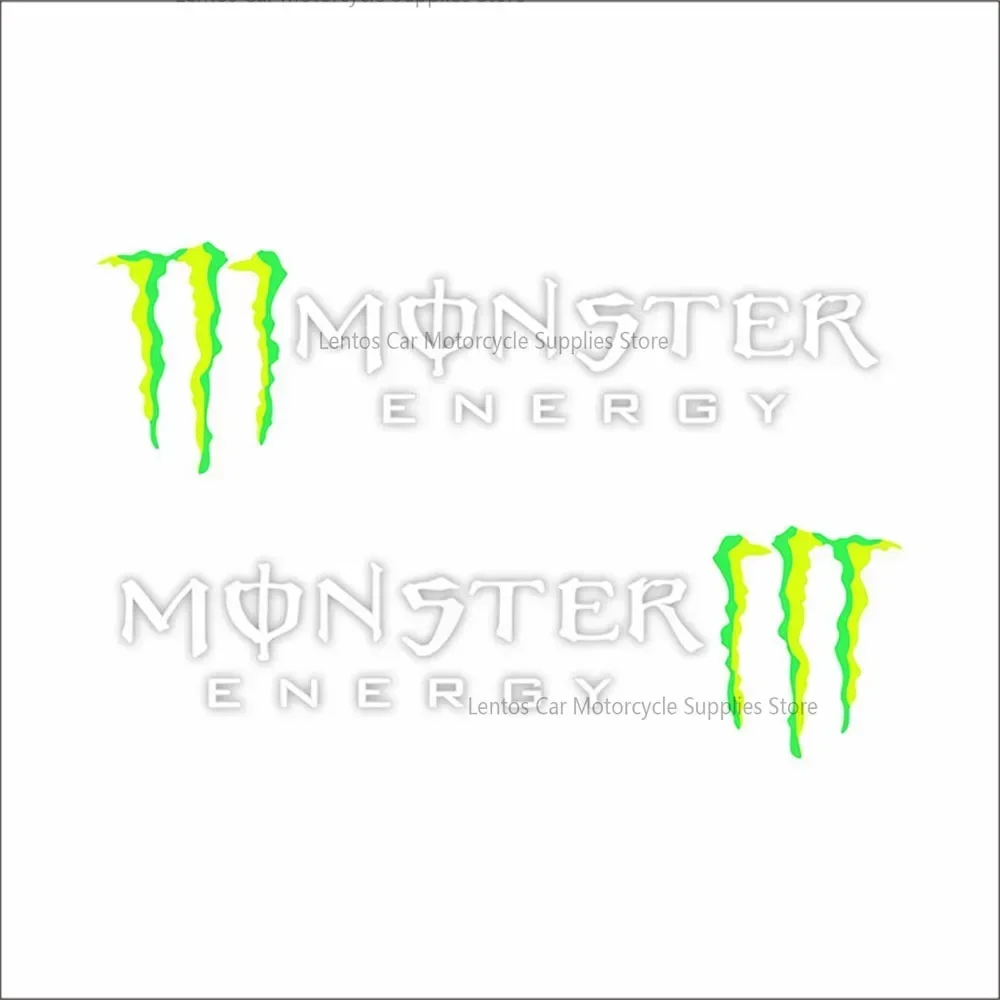 For Monster Energy Motorcycle Side Strip Sticker Car Vinyl Decal  All Motorcycle Sticker Reflective Stickers Car Decoration