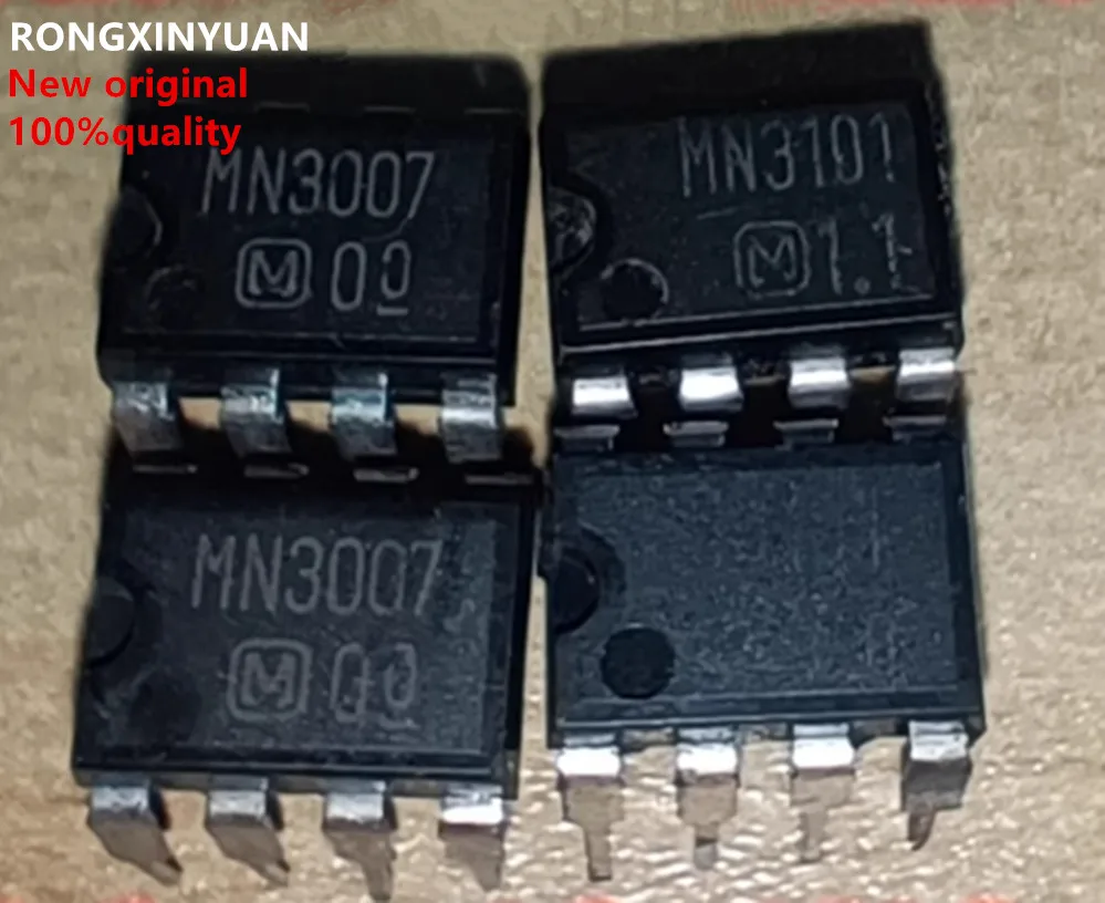 1 par nuevo original MN3007 emparejado con chip amplificador MN3101