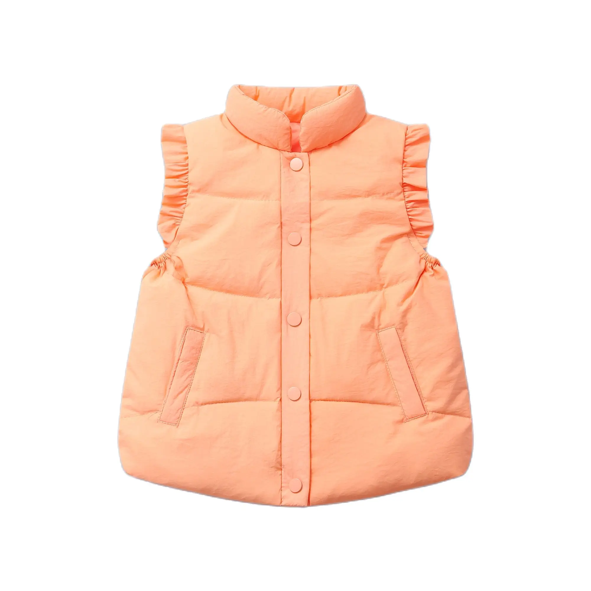 

Baby Girls Down Gilets Little Girls Winter Sleeveless Puffer Vest Jackets Kids Causal Warm Waistcoat Children Outerwear Coats